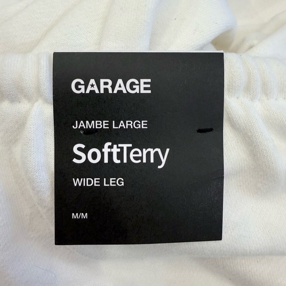 Garage Soft Terry Wide Leg Sweatpants NWT Size M - Picture 9 of 9